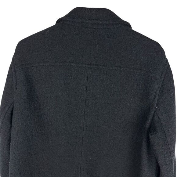 Boden Black Wool Dress Coat size 14 - Picture 6 of 8